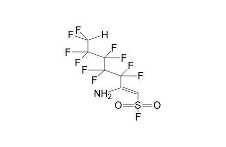 1H,7H-1-FLUOROSULPHONYL-2-AMINOPOLYFLUOROHEPT-1-ENE