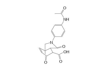 3-[4-(acetylamino)phenyl]-4-oxo-10-oxa-3-azatricyclo[5.2.1.0~1,5~]dec-8-ene-6-carboxylic acid