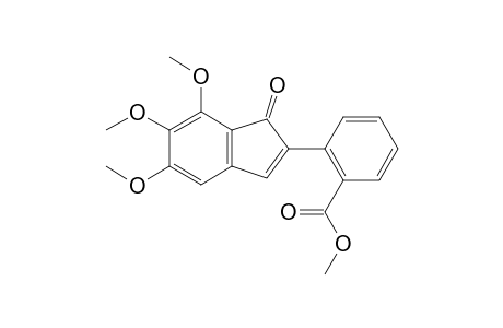Methyl 2-(5,6,7-trimethoxy-1-oxo-1H-inden-2-yl)benzoate