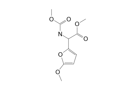 METHOXYCARBONYLAMINO-(5-METHOXY-FURAN-2-YL)-ACETIC-ACID-METHYLESTER