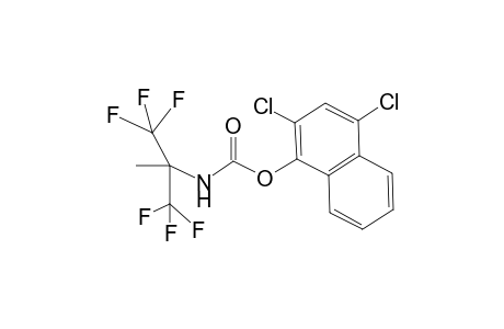 2,4-Dichloro-1-naphthyl 2,2,2-trifluoro-1-methyl-1-(trifluoromethyl)ethylcarbamate