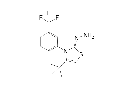 N-[4-tert-Butyl-3-(3-trifluoromethylphenyl)-2,3-dihydrothiazol-2-ylidene]hydrazine