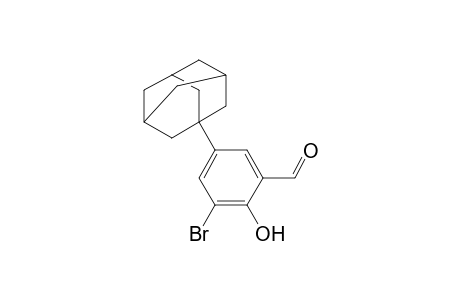 5-(1-Adamantyl)-3-bromo-2-hydroxybenzaldehyde.