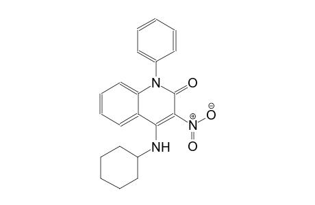 4-(cyclohexylamino)-3-nitro-1-phenyl-2(1H)-quinolinone
