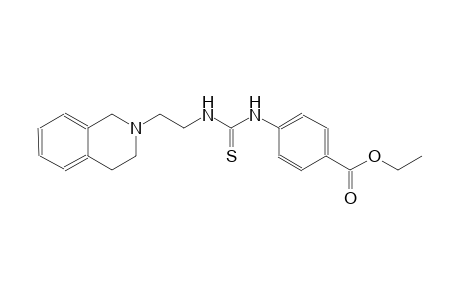 ethyl 4-[({[2-(3,4-dihydro-2(1H)-isoquinolinyl)ethyl]amino}carbothioyl)amino]benzoate