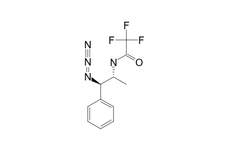 U-N-TRIFLUOROACETYL-2-AMINO-1-AZIDO-1-PHENYLPROPANE