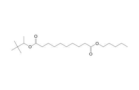 Sebacic acid, 3,3-dimethylbut-2-yl pentyl ester