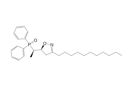 (1'R*,5S*)-5-(1'-Diphenylphosphinoylethyl)-3-undecyl-4,5-dihydroisoxazole