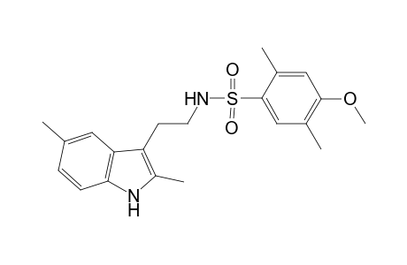 Benzenesulfonamide, N-[2-(2,5-dimethyl-1H-indol-3-yl)ethyl]-4-methoxy-2,5-dimethyl-