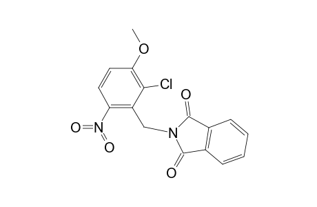 1H-Isoindole-1,3(2H)-dione, 2-[(2-chloro-3-methoxy-6-nitrophenyl)methyl]-