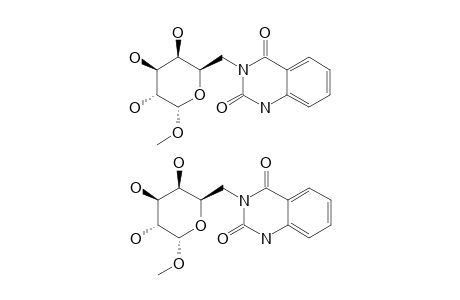 METHYL-6-(N(3))-QUINAZOLINEDIONYL-6-DEOXY-ALPHA-D-GALACTOPYRANOSIDE