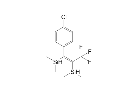 (Z)-1-(4-Chlorophenyl)-3,3,3-trifluoro-1,2-di(dimethylsilyl)-1-propene