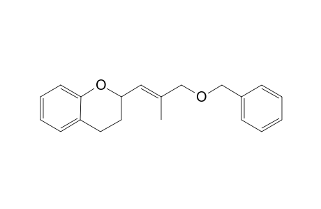 ()-(E)-2-[3-(Benzyloxy)-2-methylprop-1-enyl]chroman
