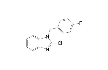 2-chloranyl-1-[(4-fluorophenyl)methyl]benzimidazole
