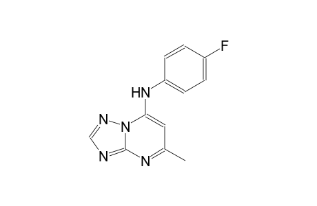 N-(4-fluorophenyl)-5-methyl[1,2,4]triazolo[1,5-a]pyrimidin-7-amine