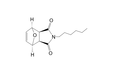 N-HEXYL-7-OXABICYCLO-[2.2.1]-HEPT-5-ENE-EXO-2,3-DICARBOXIMIDE