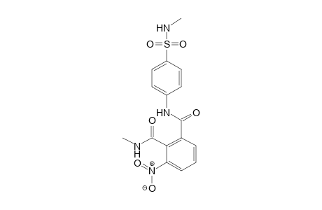 1,2-Benzenedicarboxamide, N2-methyl-N1-[4-[(methylamino)sulfonyl]phenyl]-3-nitro-