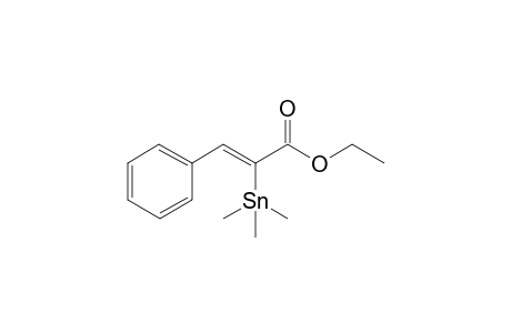 Ethyl 1-phenyl-2-(trimethylstannyl)prop-2-enoate