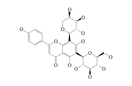 SCHAFTOSIDE;APIGENIN-6-C-BETA-D-GLUCOPYRANOSYL-8-C-ALPHA-L-ARABINOPYRANOSIDE