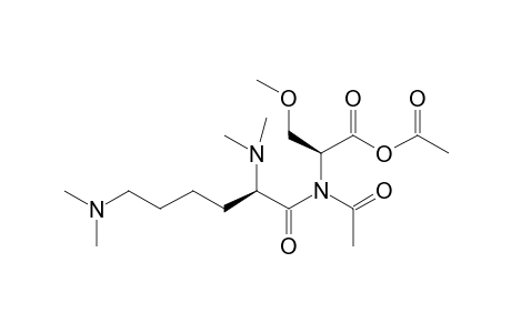 O,N-permethylated ac-lys(ac)-ser