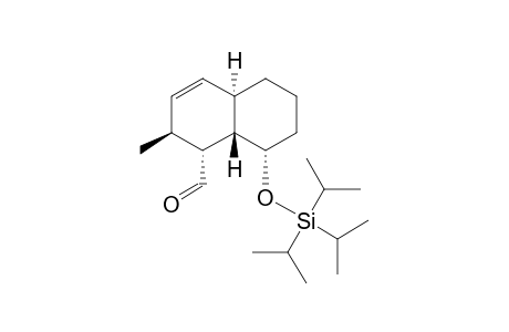 (1R,2S,4aR,8S,8aS)-2-methyl-8-tri(propan-2-yl)silyloxy-1,2,4a,5,6,7,8,8a-octahydronaphthalene-1-carbaldehyde