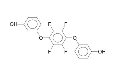 1,4-BIS(META-HYDROXYPHENYLOXY)TETRAFLUOROBENZENE