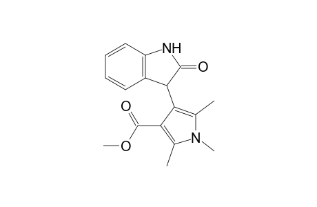 1,2,5-trimethyl-4-(2-oxo-1,3-dihydroindol-3-yl)-3-pyrrolecarboxylic acid methyl ester