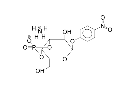 PARA-NITROPHENYL ALPHA-D-GALACTOPYRANOSIDE-3,4-CYCLOPHOSPHATE,AMMONIUM SALT