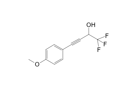 1,1,1-Trifluoro-4-(4-methoxyphenyl)but-3-yn-2-ol