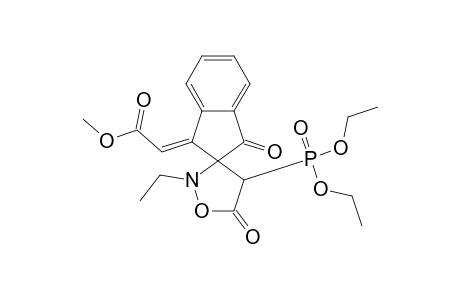 METHYL-[4'-(DIETHOXYPHOSPHONYL)-2'-ETHYL-3,5'-DIOXO-1H,3H,5'H-SPIRO-(INDENE-2,3'-4'H-ISOOXAZOL)-4'-YLIDENE]-ACETATE