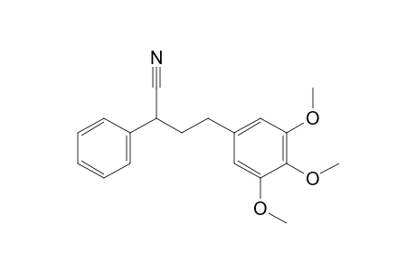 2-phenyl-4-(3,4,5-trimethoxyphenyl)butanenitrile