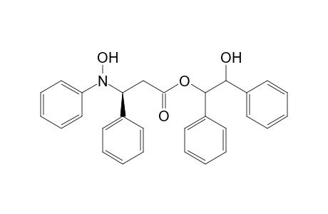 2-Hydroxy-1,2-diphenylethyl -3-(N-hydroanilino)-3-phenylpropionate