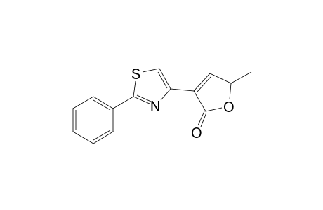 5-Methyl-3-(2'-phenylthiazol-4'-yl)-2,5-dihydrofuran-2-one
