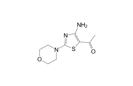 5-Acetyl-4-amino-2-(4-morpholinyl)-1,3-thiazole