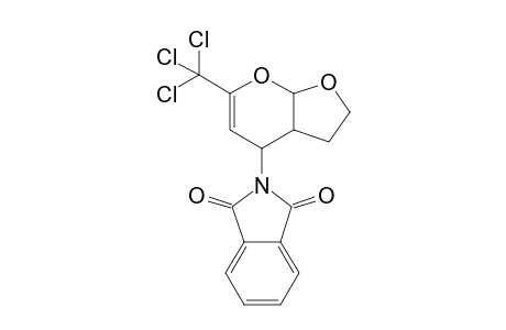4-Phthalimido-6-(trichloromethyl)-2,3,3a,7a-tetrahydro-4H-furo[2,3-b]pyran