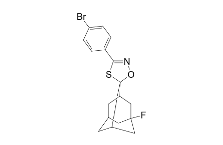 5-FLUORO-3'-(PARA-BROMOPHENYL)-ADAMANTANE-2-SPIRO-5'-(DELTA(2)-1',4',2'-OXATHIAZOLINE)