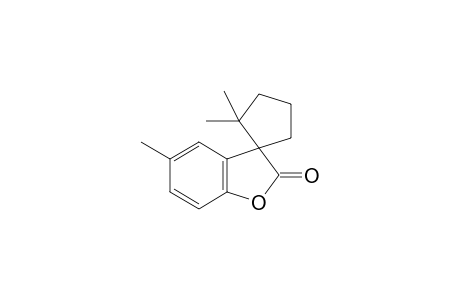 2',2',5-trimethylspiro[1-benzofuran-3,1'-cyclopentane]-2-one
