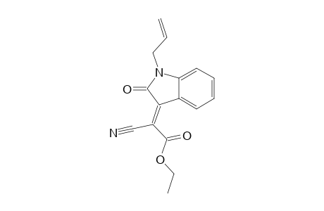 (E)-Ethyl 2-cyano-2-(1-allyl-2-oxoindolin-3-ylidene)acetate