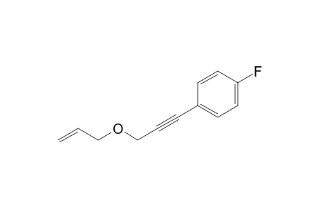 3-(Allyloxy)-1-(4-fluorophenyl)-1-propyne