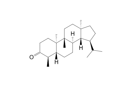 Androstan-3-one, 4,9-dimethyl-15-(1-methylethyl)-, (4.beta.,5.beta.,8.alpha.,9.beta.,10.alpha.,13.alpha.,14.beta.,15.be ta.)-