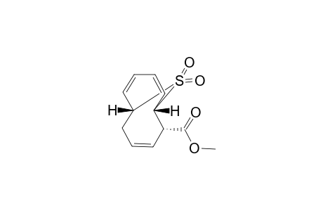 7.alpha.-(Methoxycarbonyl)-(1H.beta.,6H.beta.)-11-thiabicyclo[4.4.1]undeca-2,4,8-triene 11,11-Dioxide