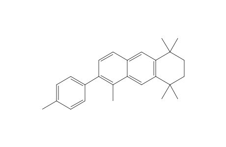 1,2,3,4-Tetrahydro-1,1,4,4,5-pentamethyl-6-(p-tolyl)anthracene