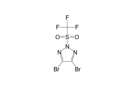 4,5-DIBROMO-2-TRIFLUOROMETHYLSULFONYL-2-H-1,2,3-TRIAZOLE