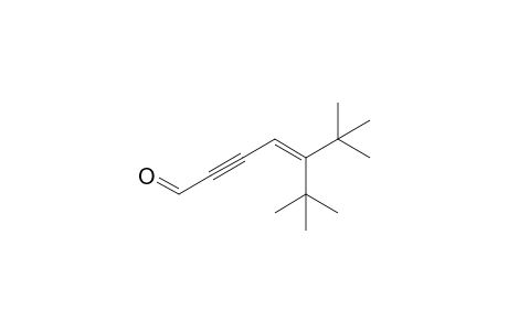 5-tert-Butyl-6,6-dimethylhept-4-en-2-ynal