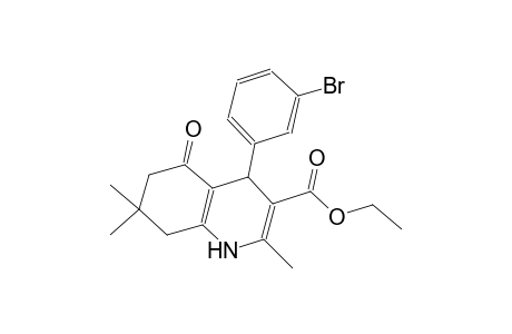 3-quinolinecarboxylic acid, 4-(3-bromophenyl)-1,4,5,6,7,8-hexahydro-2,7,7-trimethyl-5-oxo-, ethyl ester