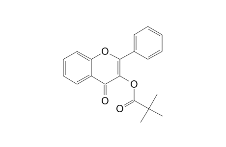 3-Hydroxyflavone, trimethylacetate