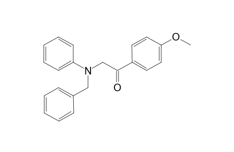 2-(Benzyl(phenyl)amino)-1-(4-methoxyphenyl)ethanone