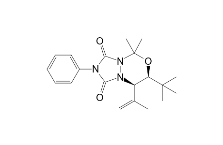 (7S,8R)-7-tert-butyl-5,5-dimethyl-2-phenyl-8-prop-1-en-2-yl-7,8-dihydro-[1,2,4]triazolo[1,2-c][1,3,4]oxadiazine-1,3-dione