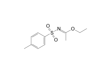 N-(p-tolylsulfonyl)acetimidic acid, ethyl ester
