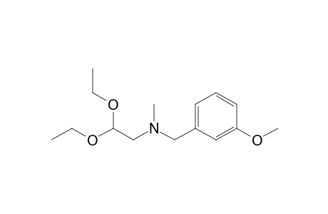 N-(3-Methoxybenzyl)-N-methyl-2,2-diethoxyethylamine